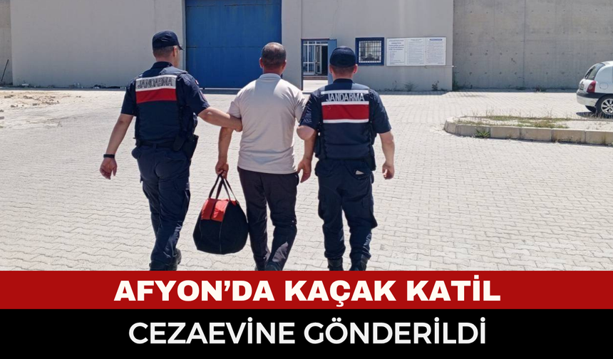 Afyonkarahisar’da cinayet hükümlüsü yakalandı! 10 yıl 10 ay hapis cezası bulunan şahıs tutuklandı