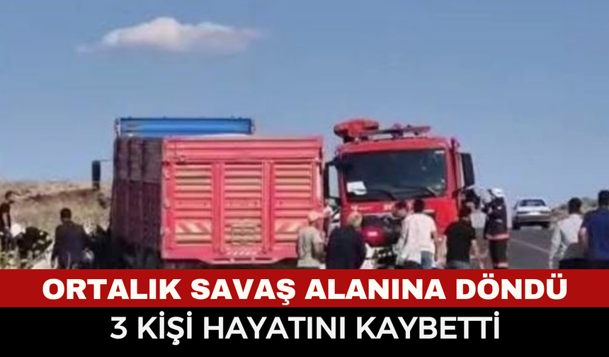Ortalık Savaş Alanına Döndü 3 Kişi Hayatını Kaybetti