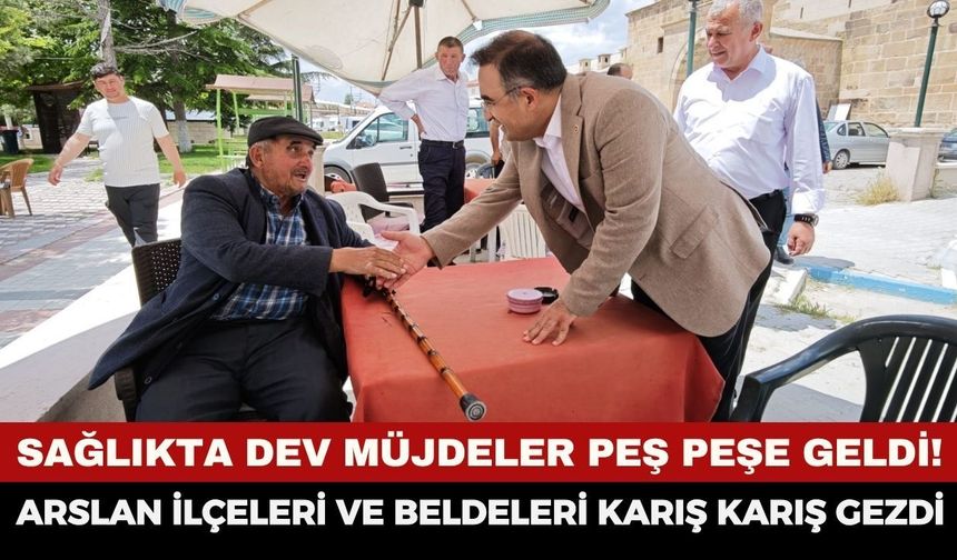 Milletvekili Dr. Hasan Arslan’dan Afyonkarahisar Çıkarması: Sağlıkta Dev Adımlar, Sahada Gönül Birliği!