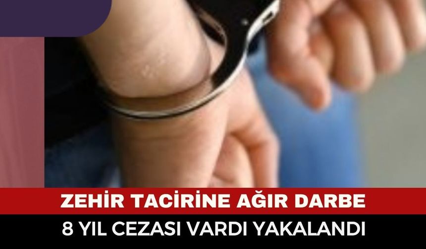 Afyonkarahisar'da Firari Uyuşturucu Satıcısı Tutuklanarak Cezaevine Gönderildi