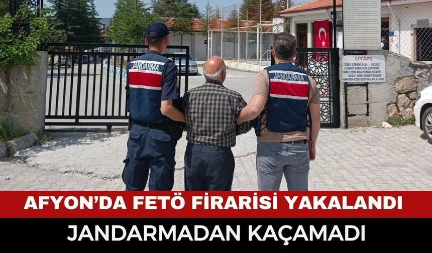 Afyonkarahisar'da Terör Operasyonu! Kesinleşmiş Cezası Olan H.T. Tutuklandı