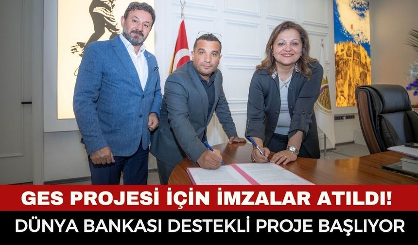 Afyonkarahisar Yılda 5 Milyon kWh Elektrik Üretecek! 5 Bin Ağacı Kurtaracak GES Projesinde İmzalar Atıldı