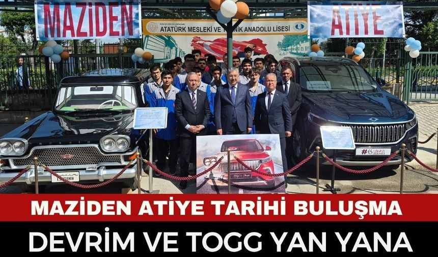 Devrim ve TOGG Eskişehir'de Yan Yana Sergilendi!