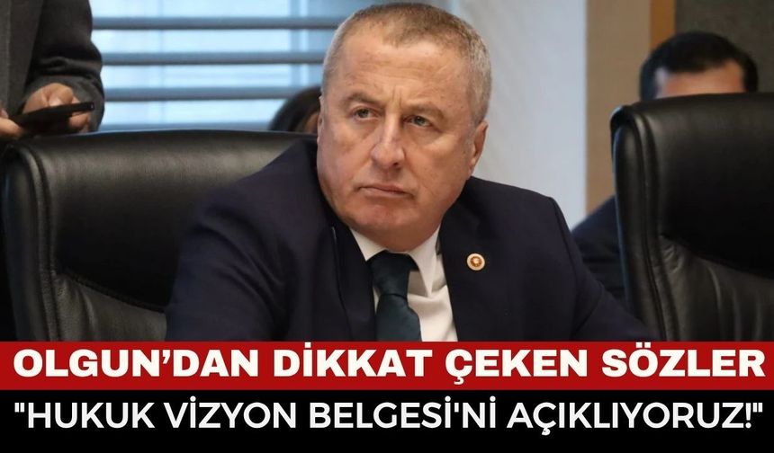 İYİ Partili Hakan Şeref Olgun’dan Ankara’da Adalet Manifestosu: "Hukuk Vizyon Belgesi'ni Açıklıyoruz!"