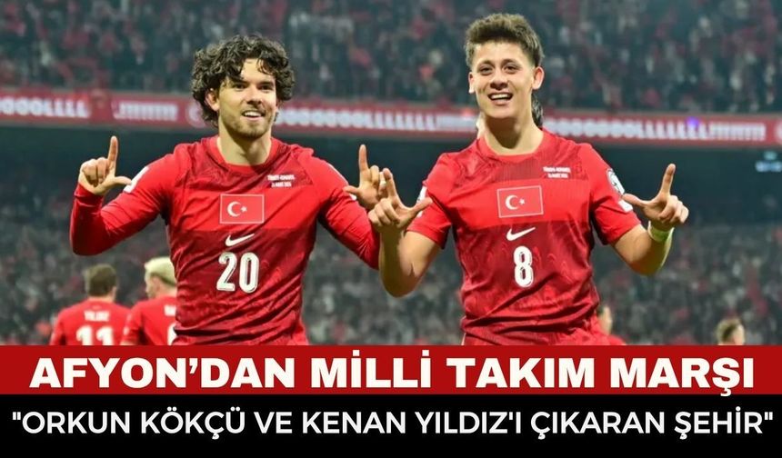 Başkan Burcu Köksal Gururla Duyurdu: Kenan ve Orkun’un Memleketi Afyon'dan Milli Takım’a Dev Marş: “Geliyoruz Amerika!”