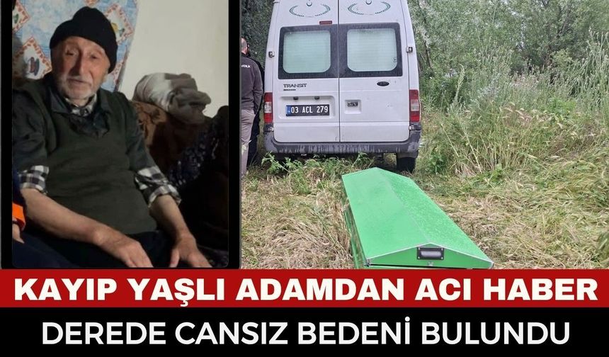 Afyon'da 2 Gündür Aranan Halil Kocabıyık’ın Cansız Bedeni Derede Bulundu