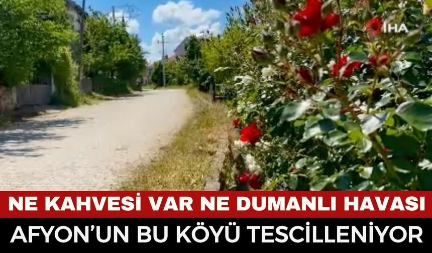 Dünya Bu Köyü Konuşuyor! Afyonkarahisar’da 1 Asırdır Tek Bir Dal Sigara Bile İçilmeyen Köy Tescilleniyor