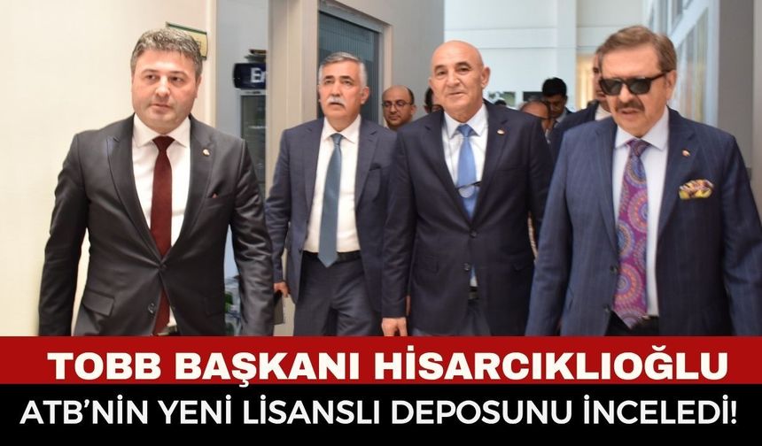 TOBB Başkanı Hisarcıklıoğlu’ndan Afyonkarahisar’da Dev Yatırıma Övgü: "Mehmet Mühsürler ve Ekibini Kutluyorum"
