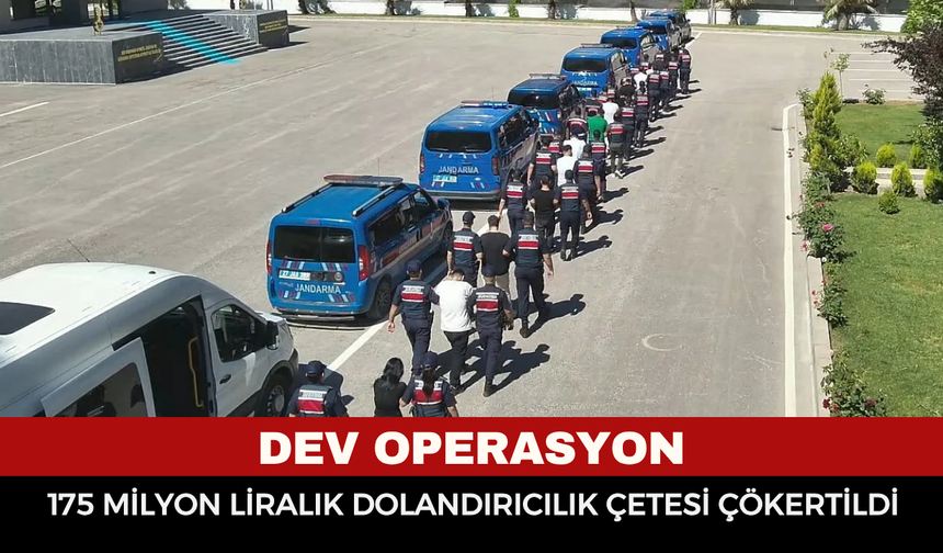 Yüksek kazanç vaadiyle 175 Milyon TL dolandırdılar