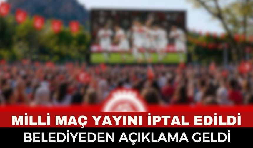 Afyonkarahisar Belediyesi'nden Flaş Karar! Zafer Meydanı'ndaki Dev Ekran Yayını İptal Edildi