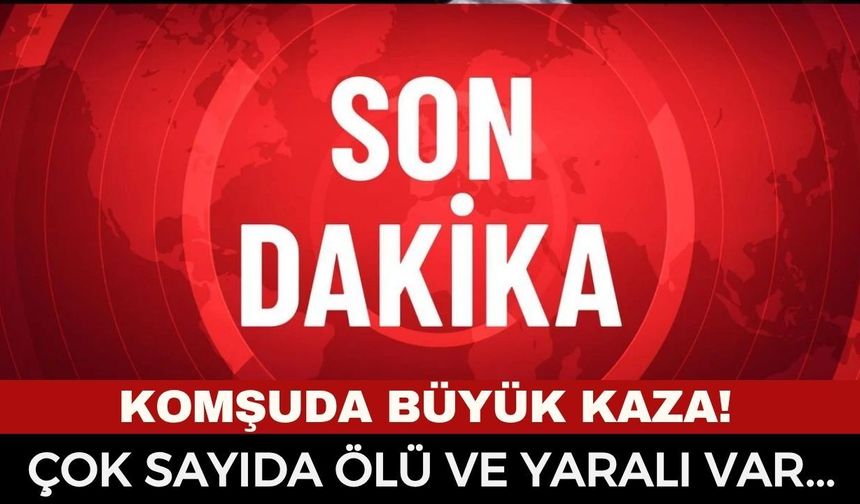 Tur Minibüsü Şarampole Yuvarlandı: Çok Sayıda Ölü Ve Yaralı Var...