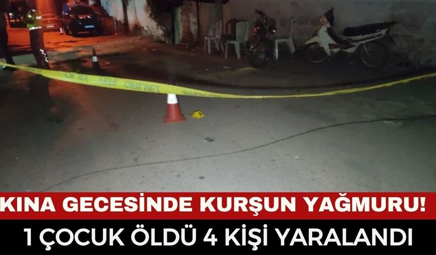 Kına Gecesinde Kurşun Yağmuru! 1 Çocuk Hayatını Kaybetti, Vurulanlar Arasında Kendi Eşi De Var...
