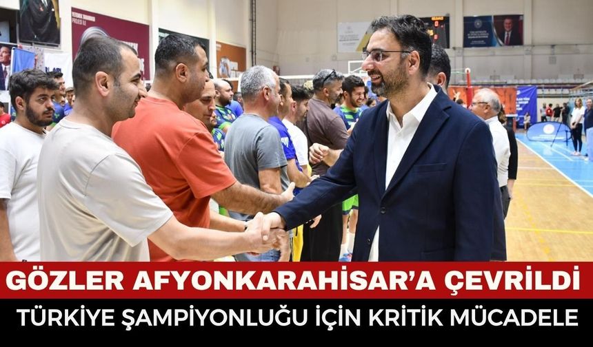 Türkiye’nin En İyileri Afyonkarahisar’da Buluştu! Şampiyonluk Yarışı Resmen Başladı