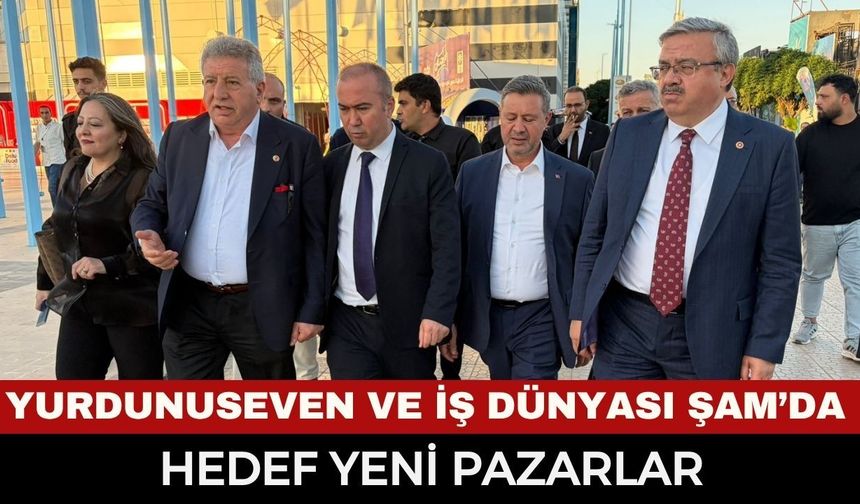Afyonkarahisar’dan Şam Çıkarması! Yeni Ticaret Kapıları İçin Kritik Adım