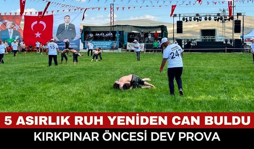 Kırkpınar Öncesi Dev Prova: Karaadilli’de 25 Başpehlivan Kol Bağlıyor