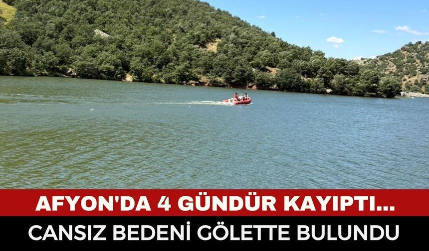 Afyon'da 4 Gündür Kayıptı... Acı Haber Baraj Göletinden Geldi! 41 Yaşındaki Kadın Ölü Bulundu