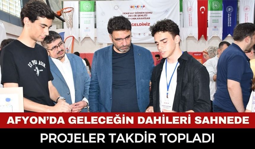 Afyonkarahisar'da Geleceğin Mucitleri Yarıştı! Deneyap Şenliği'nde Büyük Heyecan
