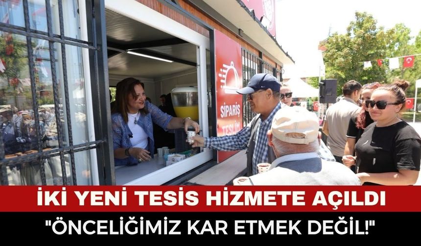 "Bizim önceliğimiz kâr etmek değil!" Belediye Başkanı Burcu Köksal'dan Kanlıca sakinlerine müjde: Ata Kafe açıldı...