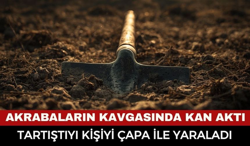 Afyonkarahisar’da akraba kavgası kanlı bitti: H.S. elindeki çapayla dehşet saçtı!