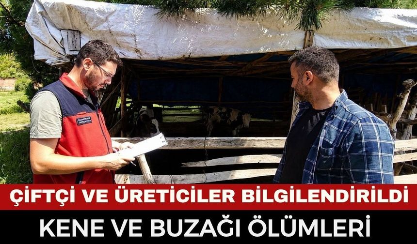 Afyonkarahisar'da Besicilere Çifte Eğitim: Buzağı Kayıpları ve Ölümcül Kene Tehlikesine Karşı Kolları Sivadılar