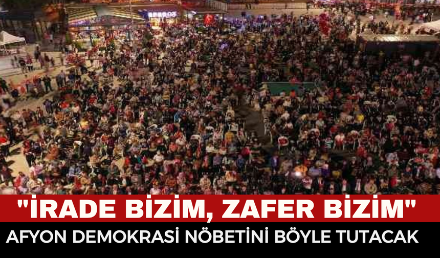 Afyonkarahisar Valiliği Açıkladı: 15 Temmuz Demokrasi ve Milli Birlik Günü Programı Belli Oldu!