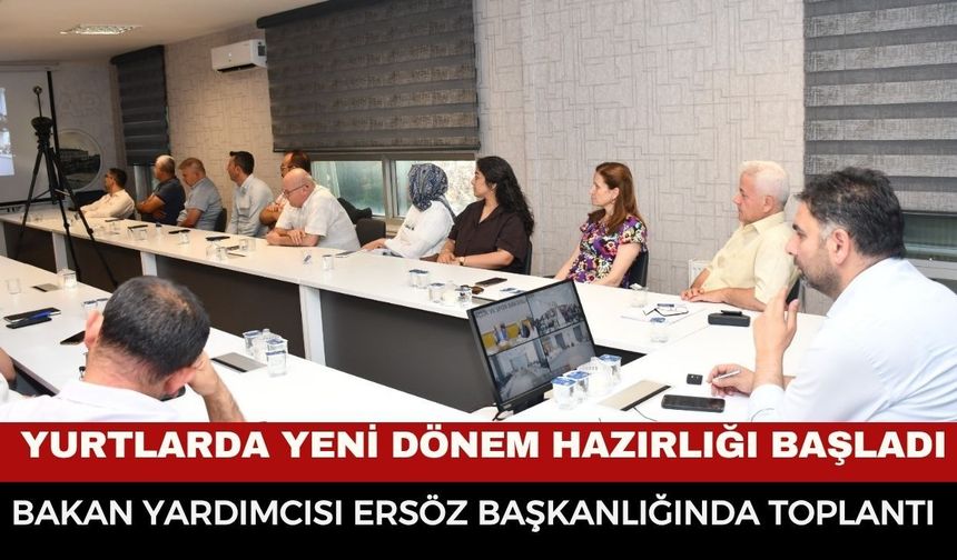 Afyonkarahisar Yurt Müdürleri Dijital Zirvede Buluştu: Bakan Yardımcısı Ersöz Başkanlığında Kritik Toplantı