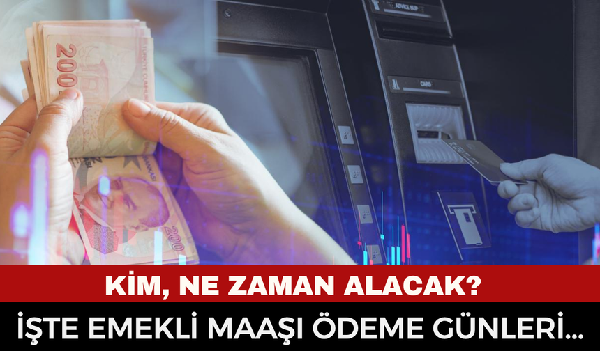 Milyonların gözü bu tarihlerde! İşte zamlı memur ve emekli maaşı ödeme takvimi...