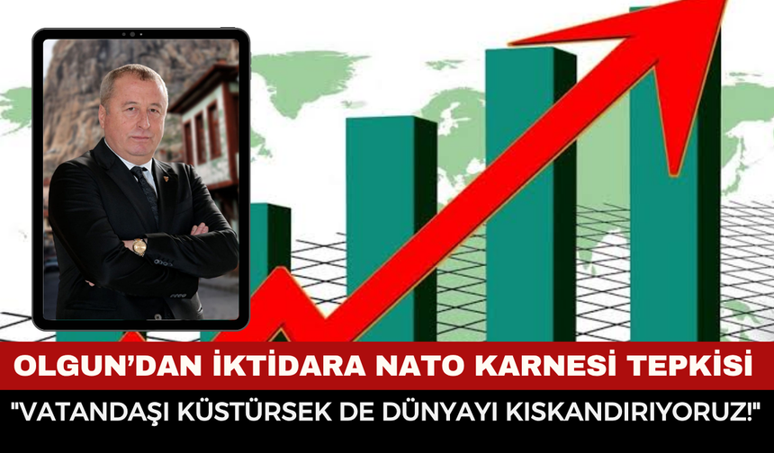 İYİ Partili Hakan Şeref Olgun’dan İktidara "NATO Karnesi" Tepkisi: "Açık Ara Zirvedeyiz!"