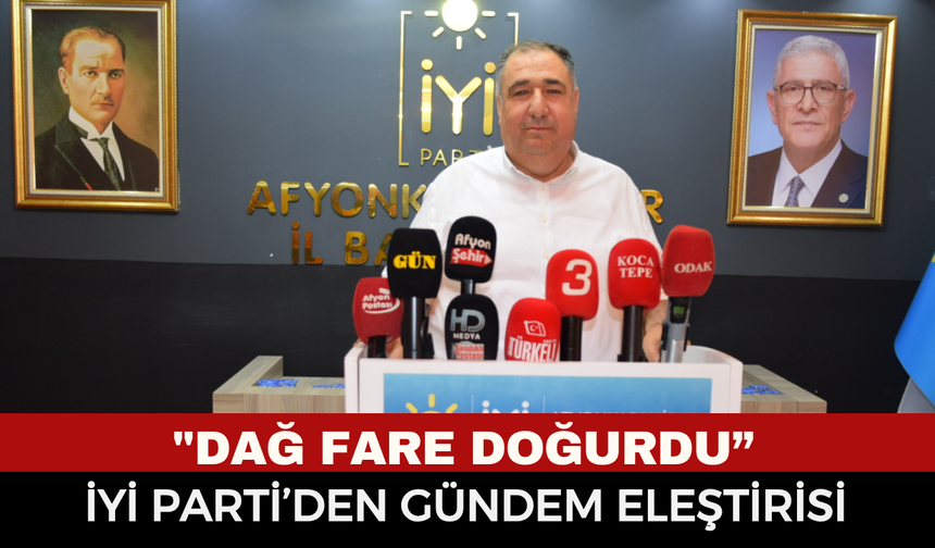İYİ Parti İl Başkanı Mısırlıoğlu'ndan çok konuşulacak LGS, tarım ve Trump çıkışı!