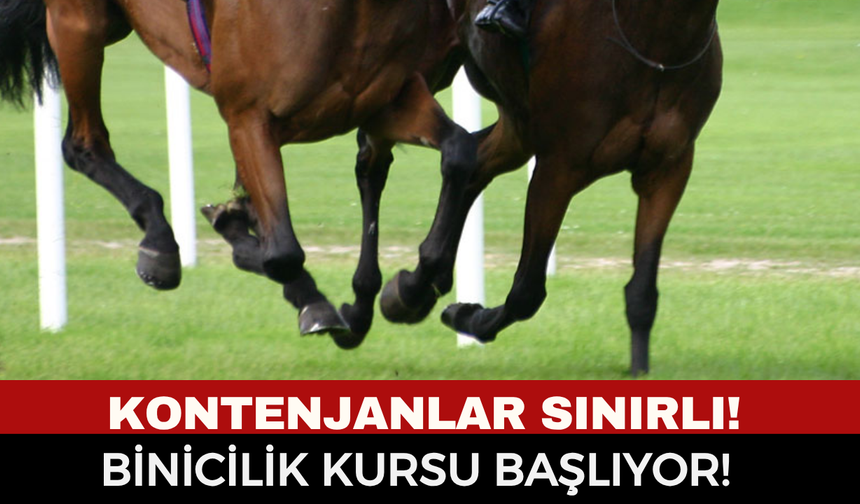 Kontenjanlar sınırlı! Afyonkarahisar’da profesyonel binicilik eğitimi için başvurular başladı...