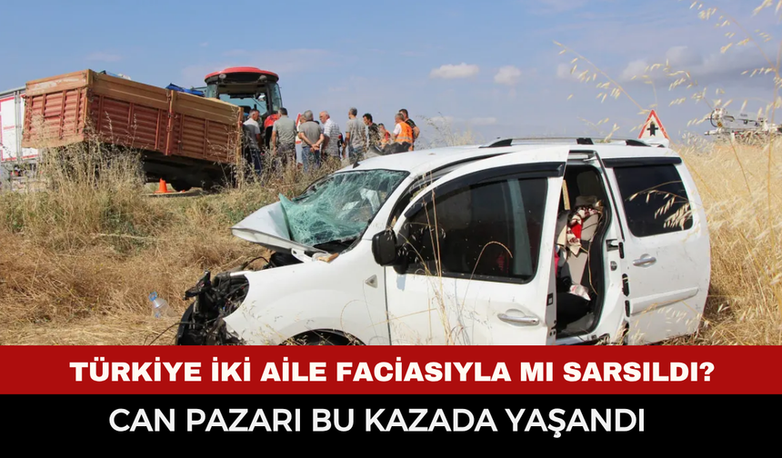 Çok feci kaza 6 kişi can verdi