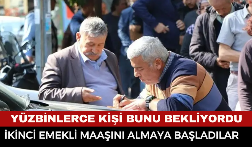BES'ten ikinci emekli maaşı nasıl alınır? Emekli sayısı 487 bini aştı
