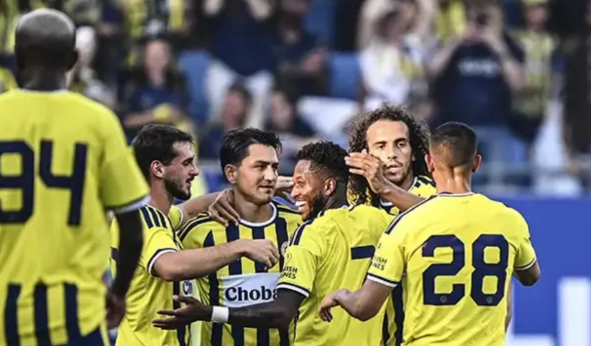 Fenerbahçe'den Avusturya'da gol şov! Pogon Szczecin'i 4-0 mağlup etti