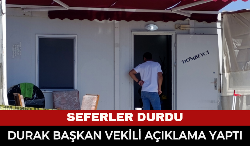 Afyonkarahisar’daki Cinayet Sonrası Uydukent Hattında Seferler Durduruldu: Yeniden Başlayacağı Tarih Açıklandı