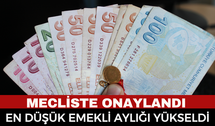 En Düşük Emekli Aylığını 23 Bin 552 TL’ye Yükselten Kanun Teklifi Meclis Komisyonu’nda Kabul Edildi