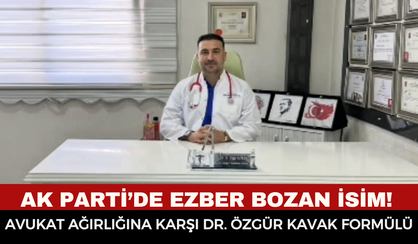 Kulisler bu adayla çalkalanıyor: AK Parti Afyon İl Başkanlığı için "Önce İnsan" diyen Dr. Özgür Kavak ismi ön planda