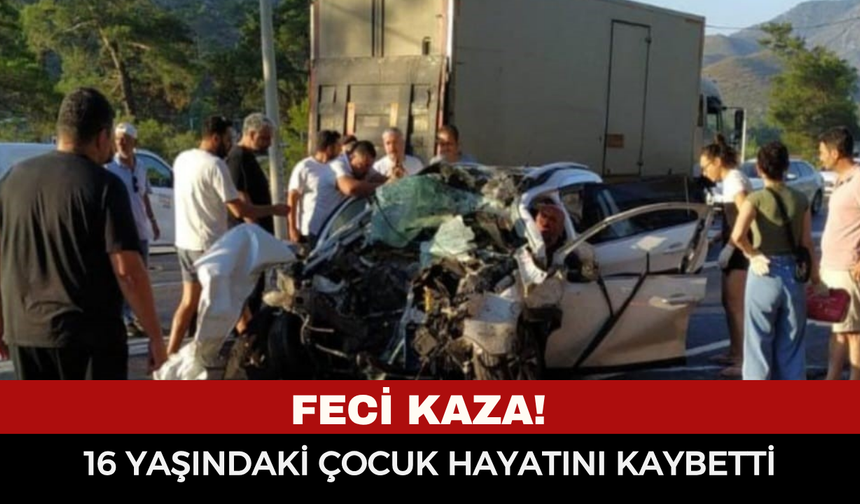 Feci Kaza! 16 Yaşındaki Çocuk Hayatını Kaybetti, Anne ve Babası Ağır Yaralandı