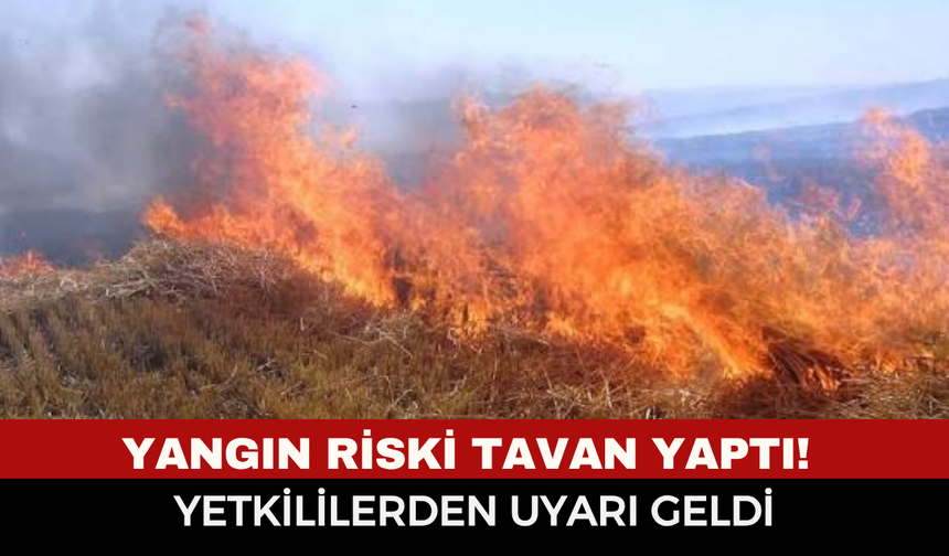 Afyonkarahisar İl Tarım ve Orman Müdürlüğü’nden Kritik Uyarı: Anız ve Orman Yangınlarına Karşı Dikkat!