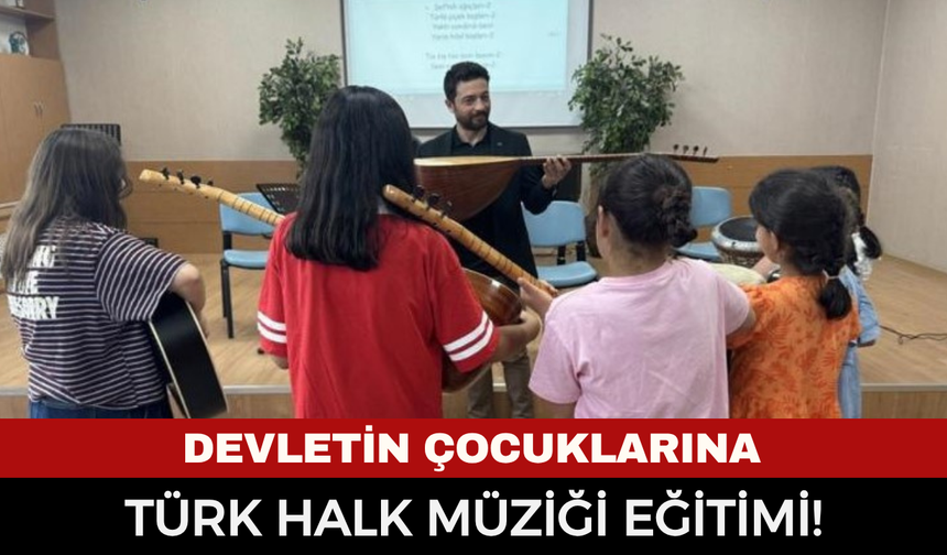 AKÜ’den Devlet Himayesindeki Çocuklara Anlamlı Destek: Türk Halk Müziği Eğitimi Başladı