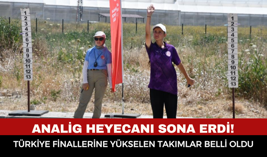 Afyonkarahisar'da ANALİG heyecanı sona erdi! Türkiye finallerine yükselen takımlar belli oldu
