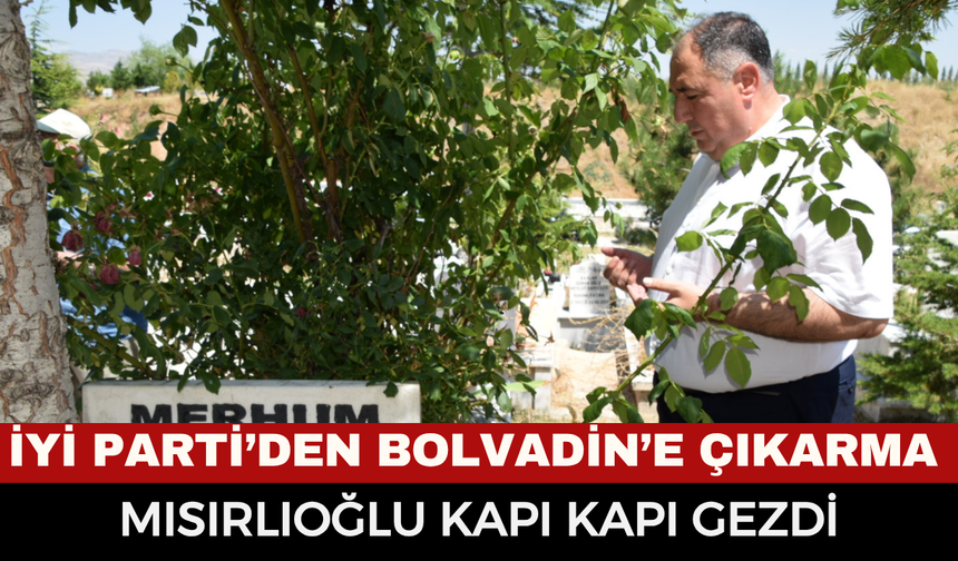 İYİ Parti İl Başkanı Mısırlıoğlu’ndan Bolvadin’e Kapsamlı Ziyaret!