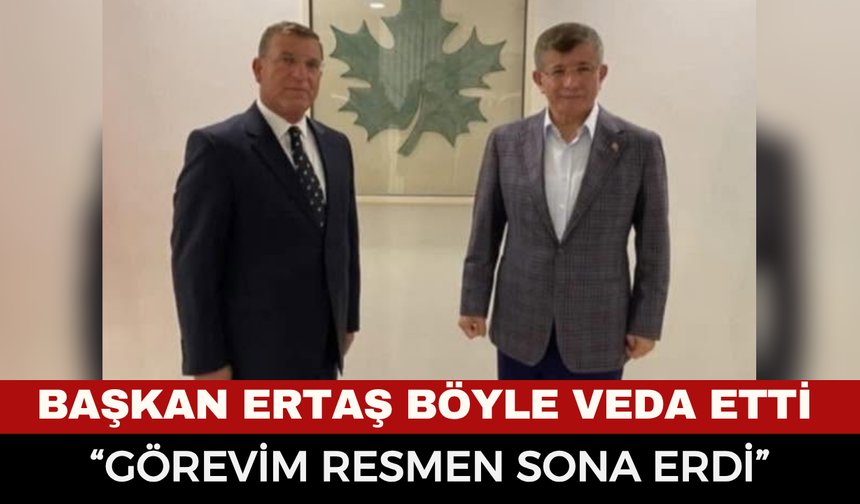 Gelecek Partisi’nin Feshedilmesinin Ardından Afyonkarahisar İl Başkanı Niyazi Ertaş’tan Veda Mesajı!