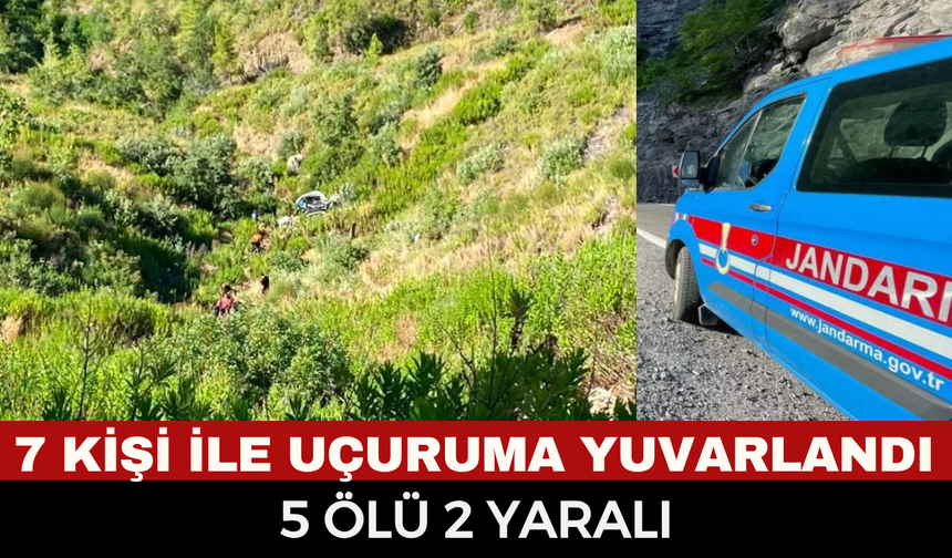 Antalya Manavgat’ta Korkunç Kaza: Uçuruma Yuvarlanan Otomobilde 5 Kişi Hayatını Kaybetti!