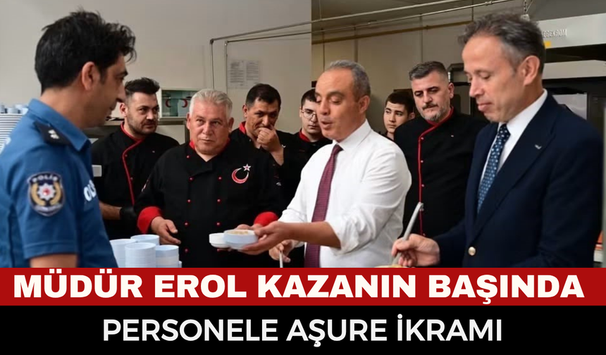 Afyonkarahisar Emniyeti’nde Muharrem Ayı Bereketi: Personele Aşure İkram Edildi