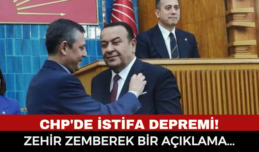 Ankara Milletvekili Adnan Beker, Zehir Zemberek Bir Açıklamayla CHP'den İstifa Etti!