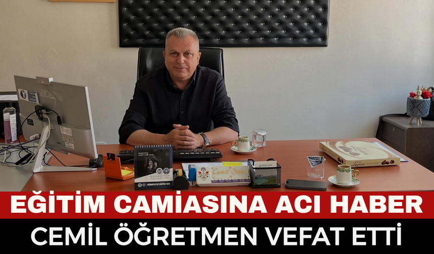 Afyonkarahisar Eğitim Camiasını Yasa Boğan Ölüm: Cemil Şimşek Öğretmen Hayatını Kaybetti!