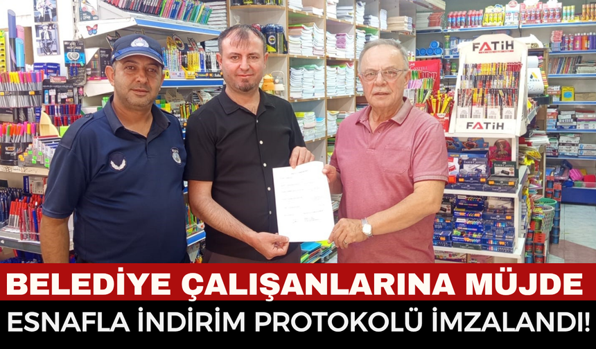 Belediye İş Sendikası ile Sandıklı esnafı el sıkıştı: Hem çalışan hem esnaf kazanacak!