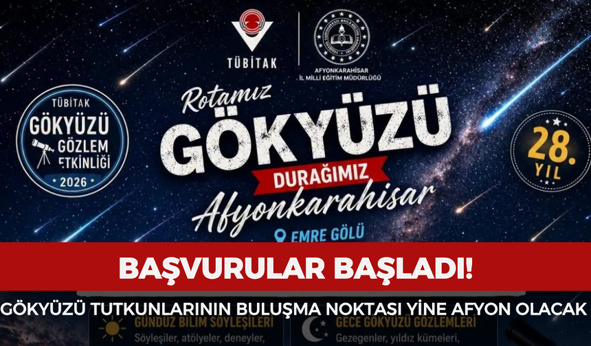 Başvurular başladı: Gökyüzü tutkunlarının buluşma noktası yine Afyonkarahisar olacak