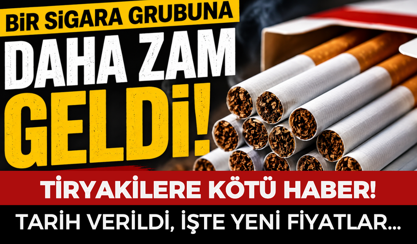 Tiryakilere kötü haber: Tarih verildi, sigaraya zam yolda!