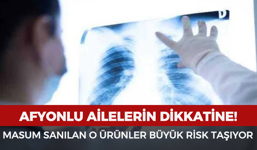Afyonlu ailelerin dikkatine! Masum sanılan o ürünler büyük risk taşıyor